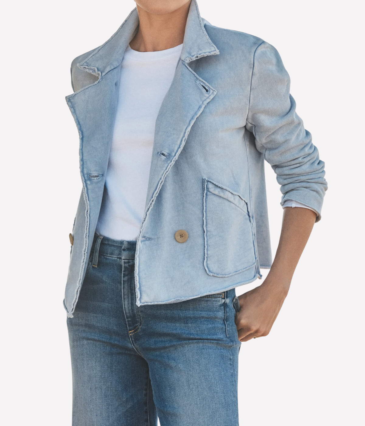Mini Belfast Sweatshirt Peacoat in Pool Water Blue