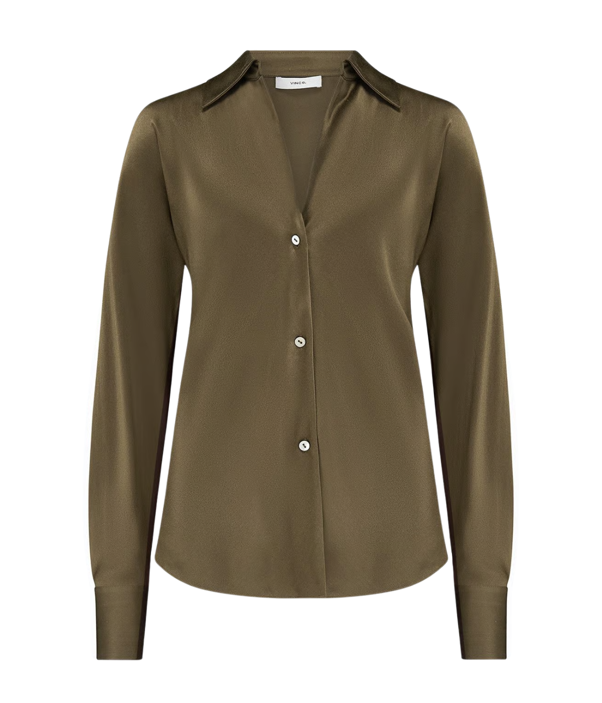 Bias L/S Blouse in Cypress