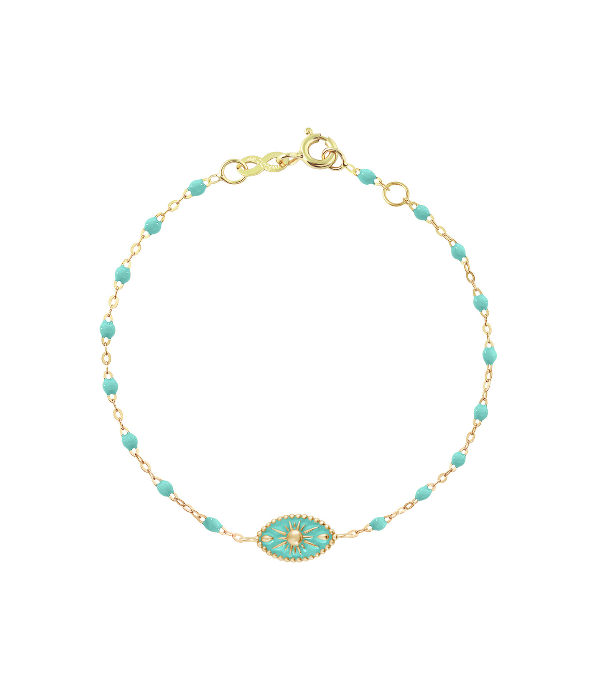 15th Anniversary Custom Karma Bracelet in Vert D'eau