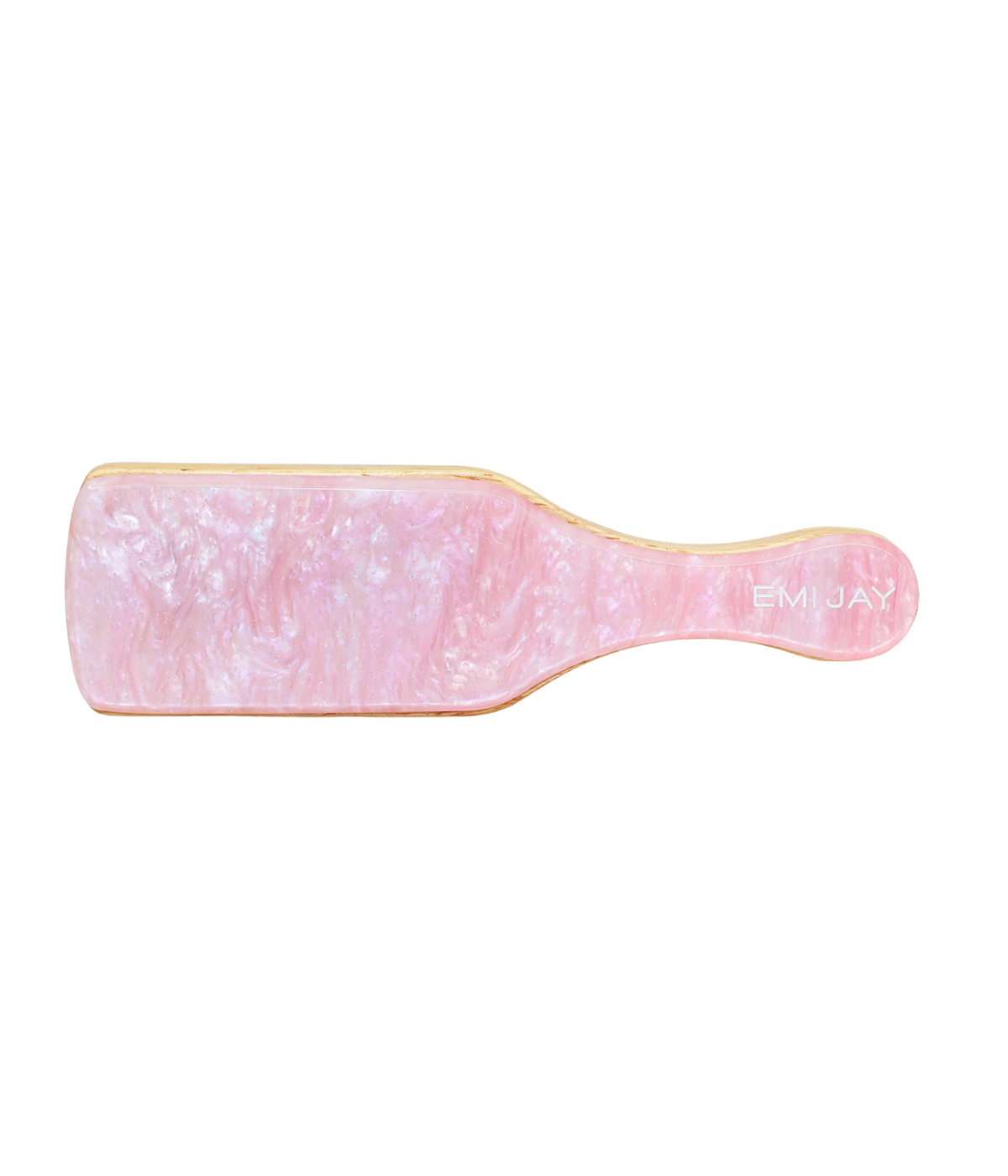 Mini Boar Bristle Brush in Pink Sugar