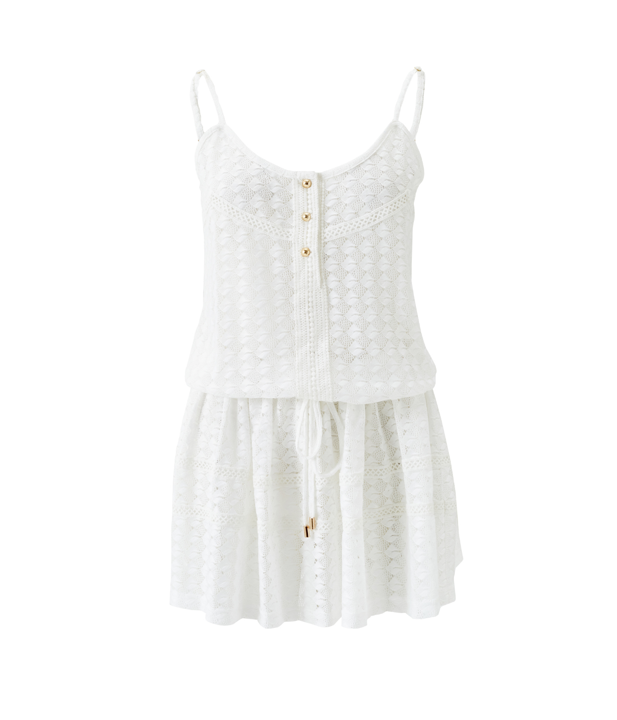 Bailey Cr Casual Dress in WHITE