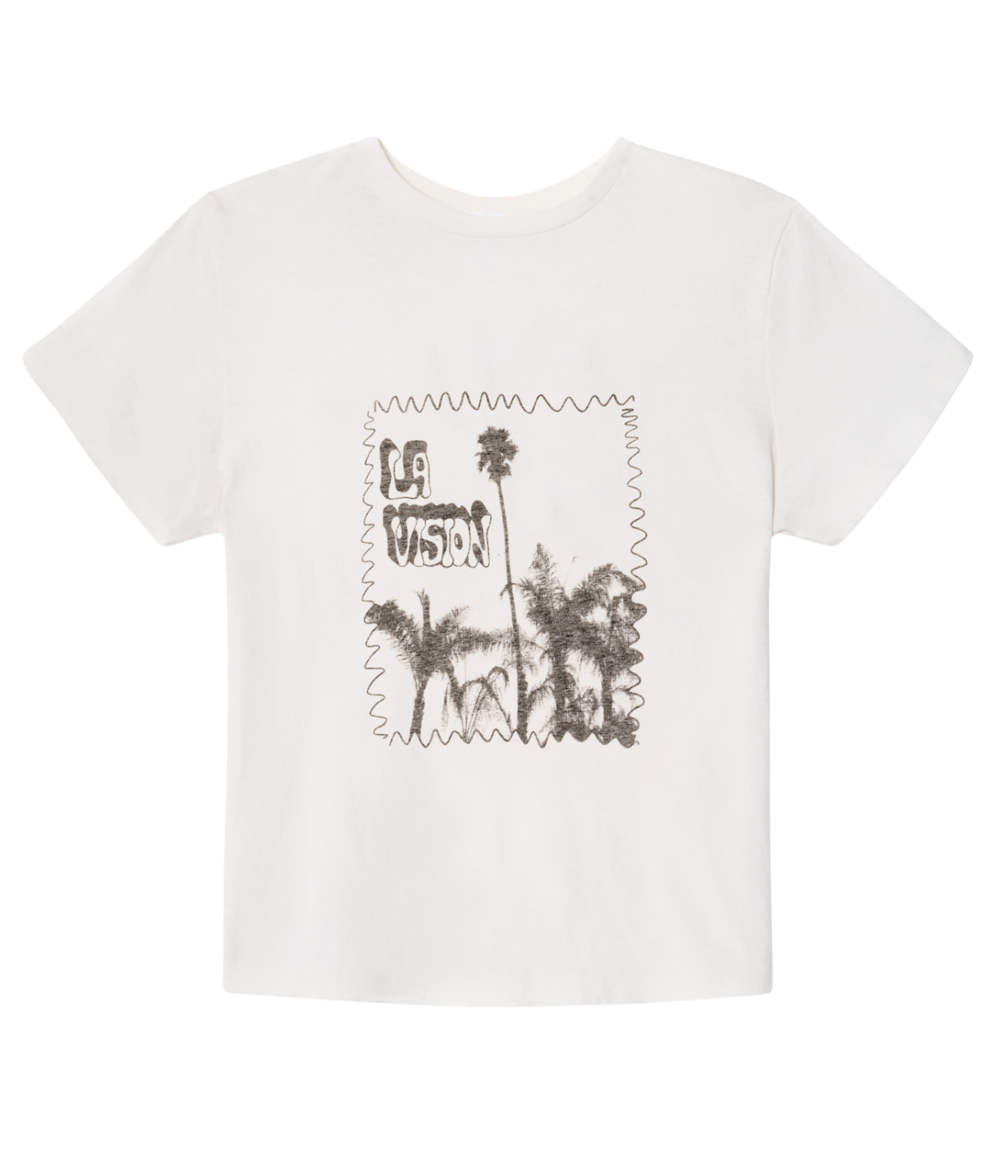 Classic Tee LA Vision In Vintage White