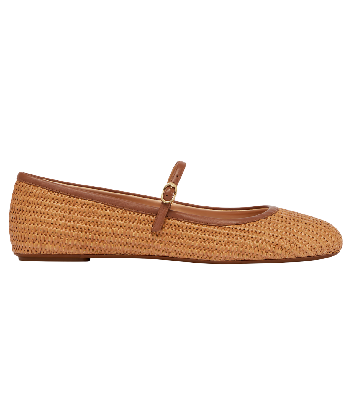 Carla Ballet Flat In Cuoio