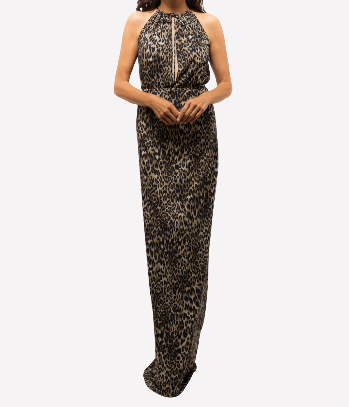 Vesper Dress in Vintage Leopard