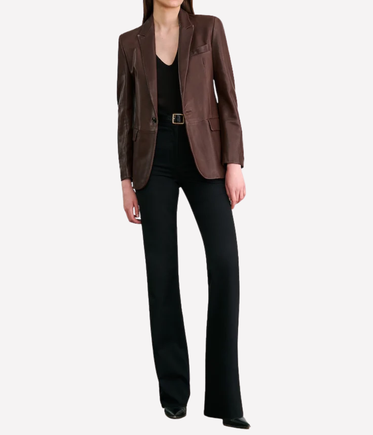 Belmonde Leather Tailored in Bordeaux