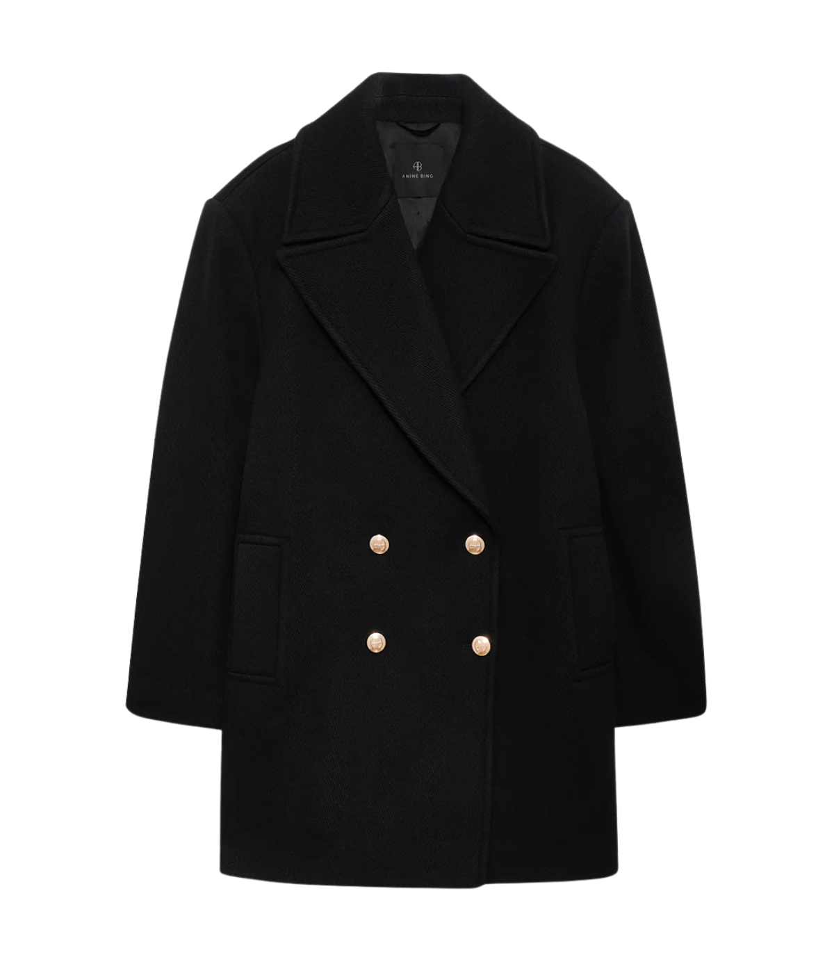 Glenn Peacoat in Black