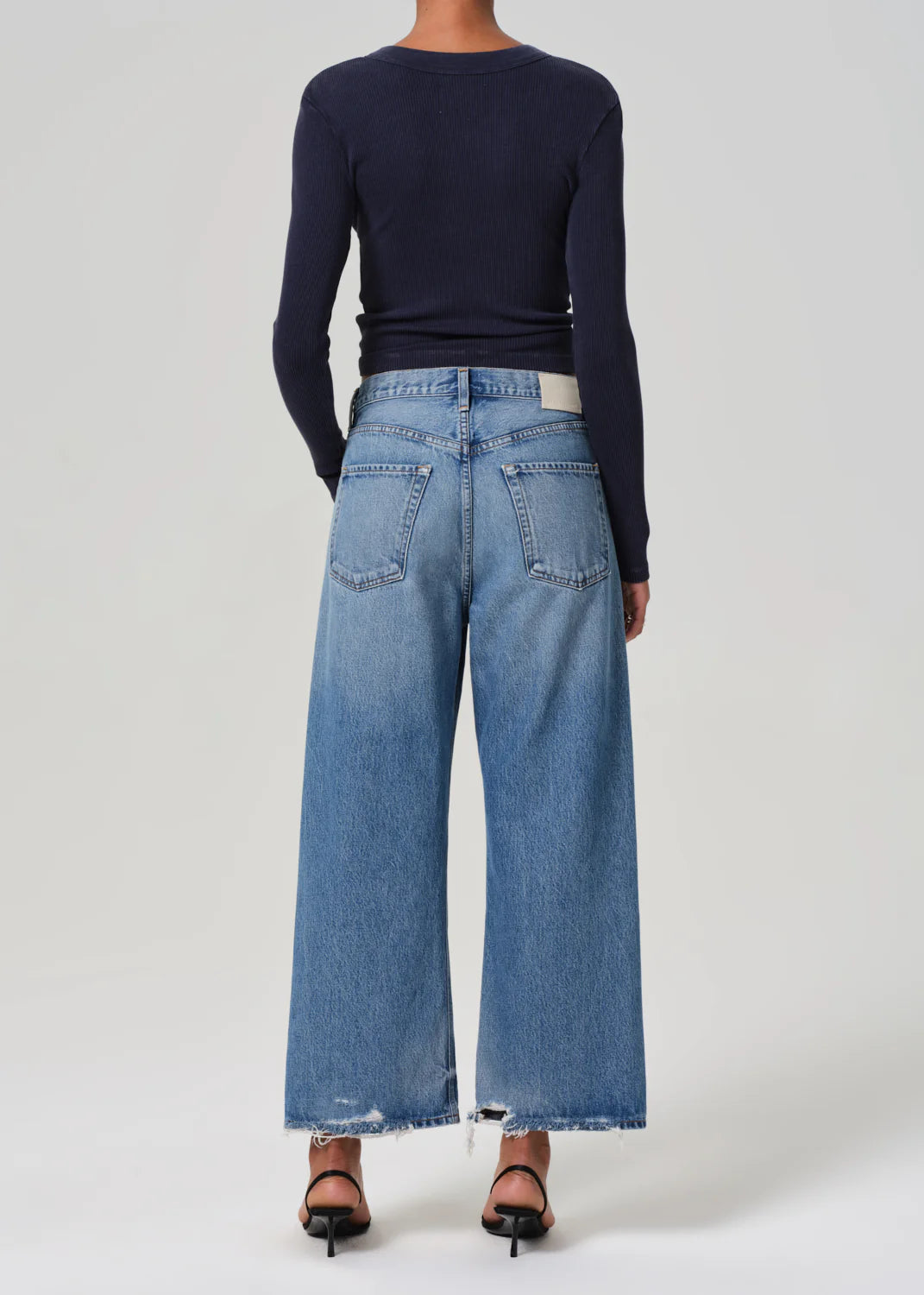 Gaucho Vintage Wide Leg Jean In Solano