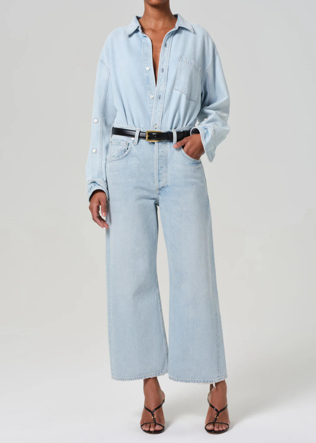 Gaucho Vintage Wide Leg Jean in Seaton