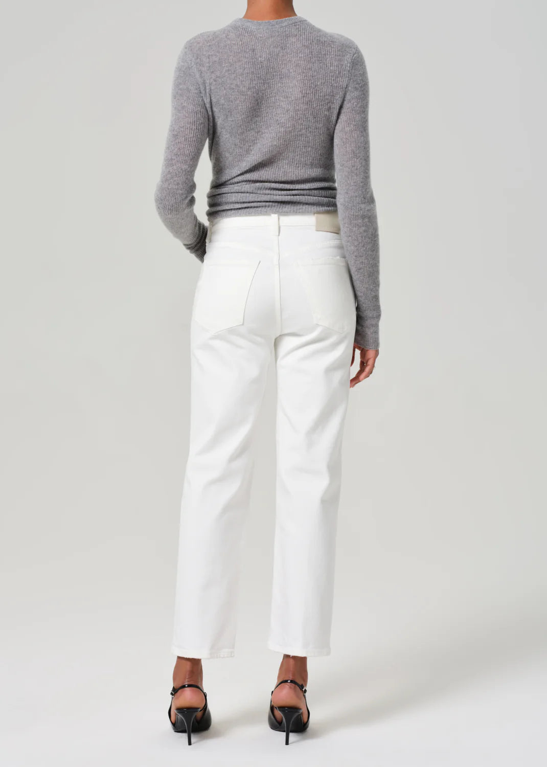 Palma Straight Jean in Soft White