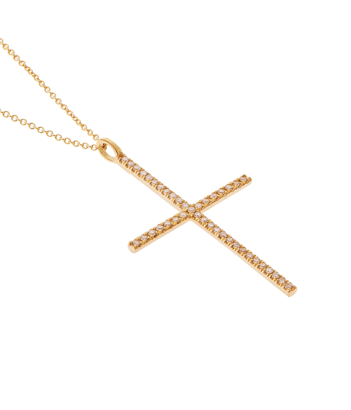 Classic Cross in 18K Yellow Gold