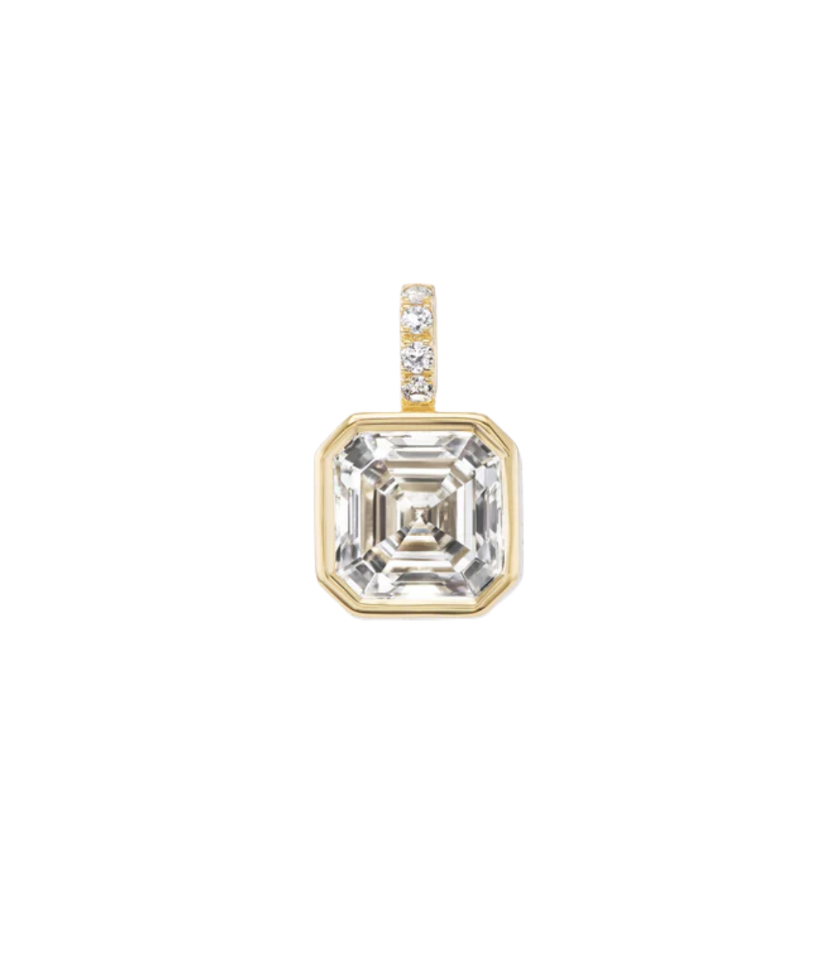 Asscher Pendant Necklace