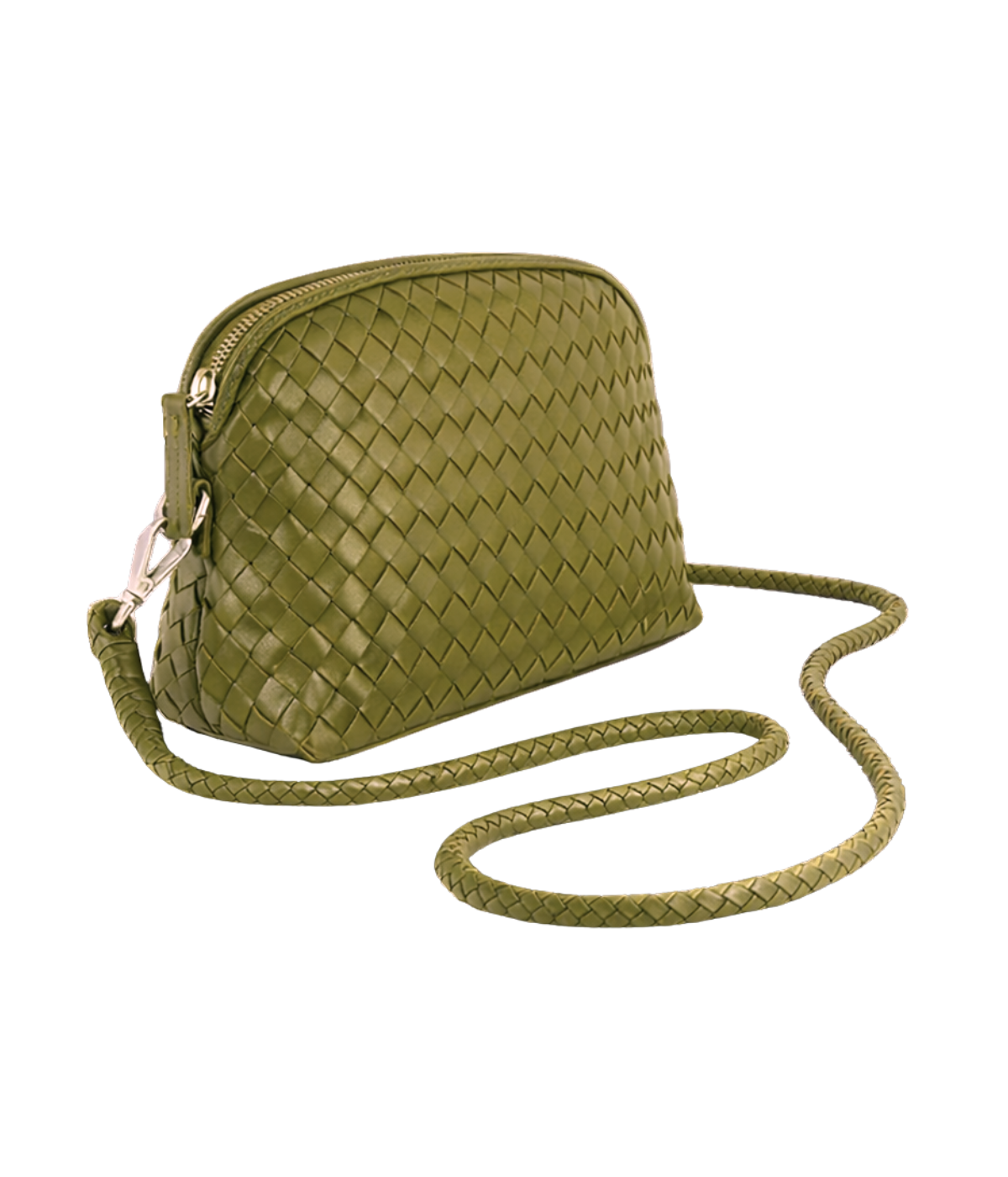 Chunky Fellini Pochette in Bamboo Green