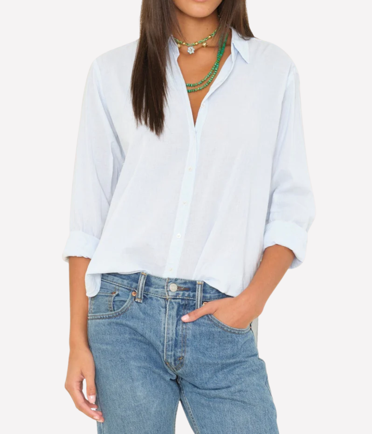 Beau Shirt in Skylight