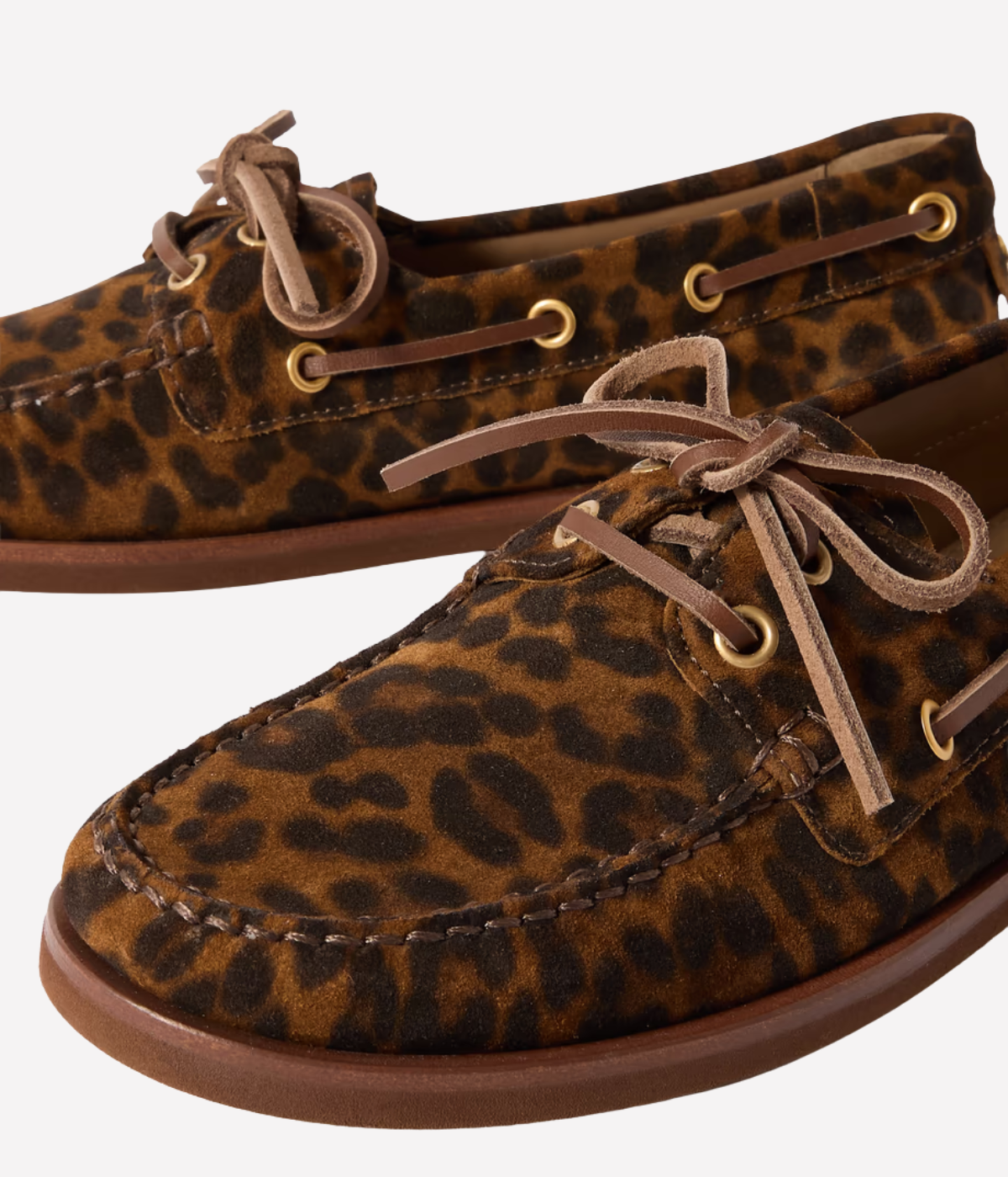 Vandé Suede Loafer in Leopard