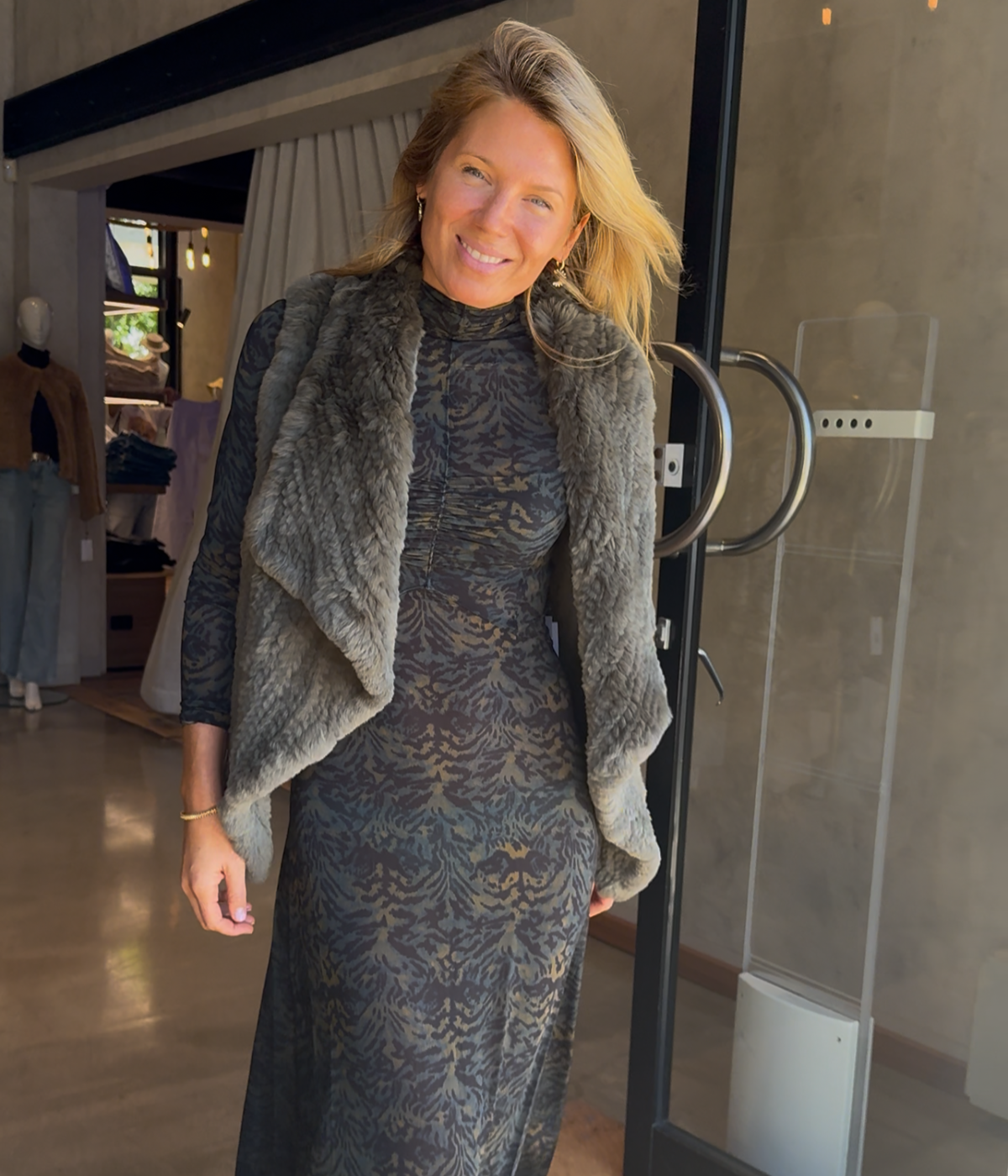 Gilet 50cm in Amazone