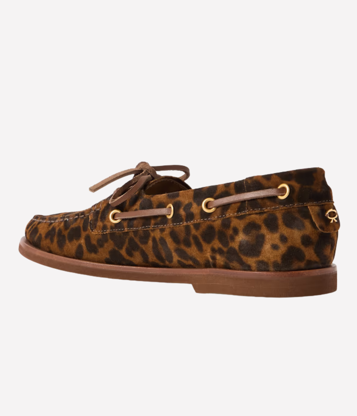 Vandé Suede Loafer in Leopard