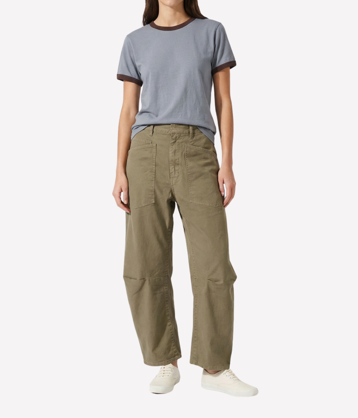 Shon Pant In Vintage Washed Thyme