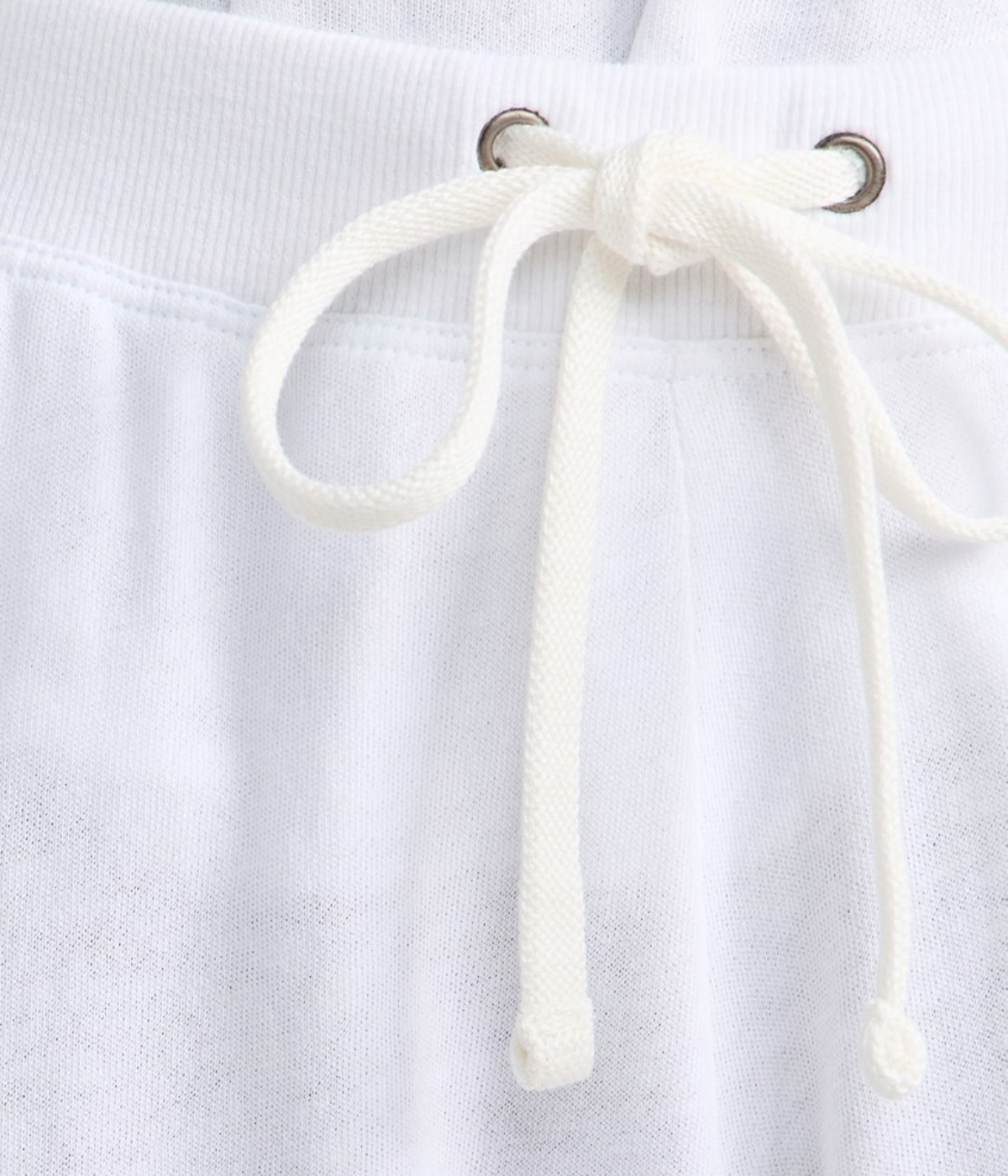 Wide Leg Sweatpant in WHITE