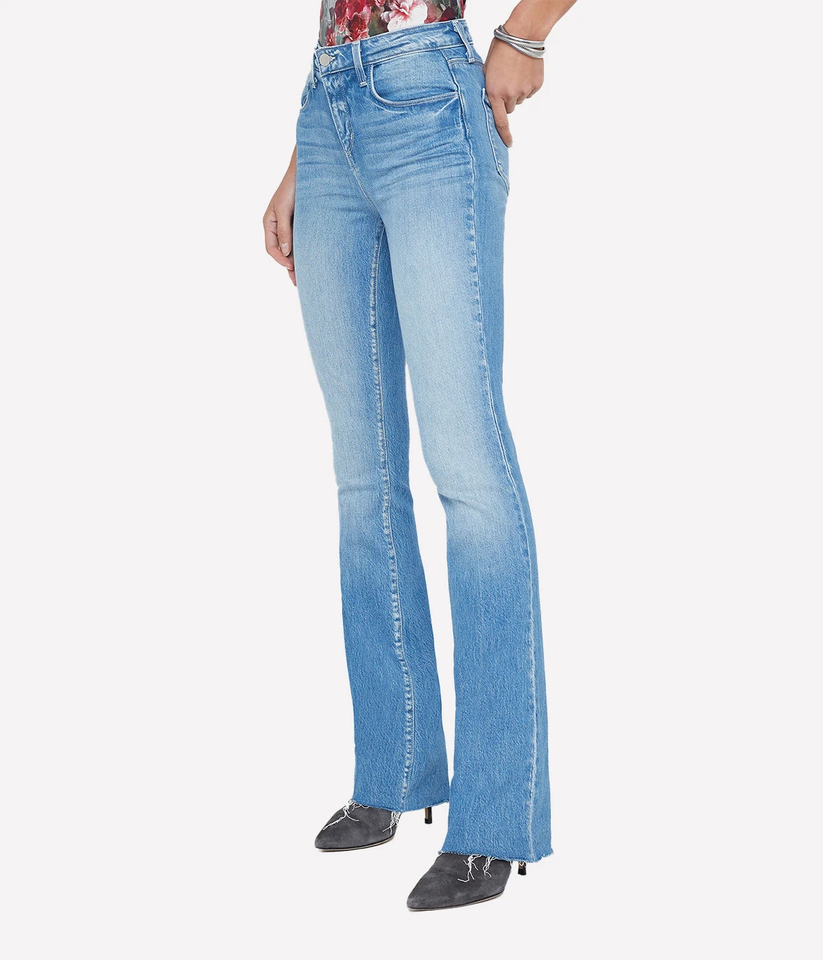 Ruth H/R Straight Jean in Vista