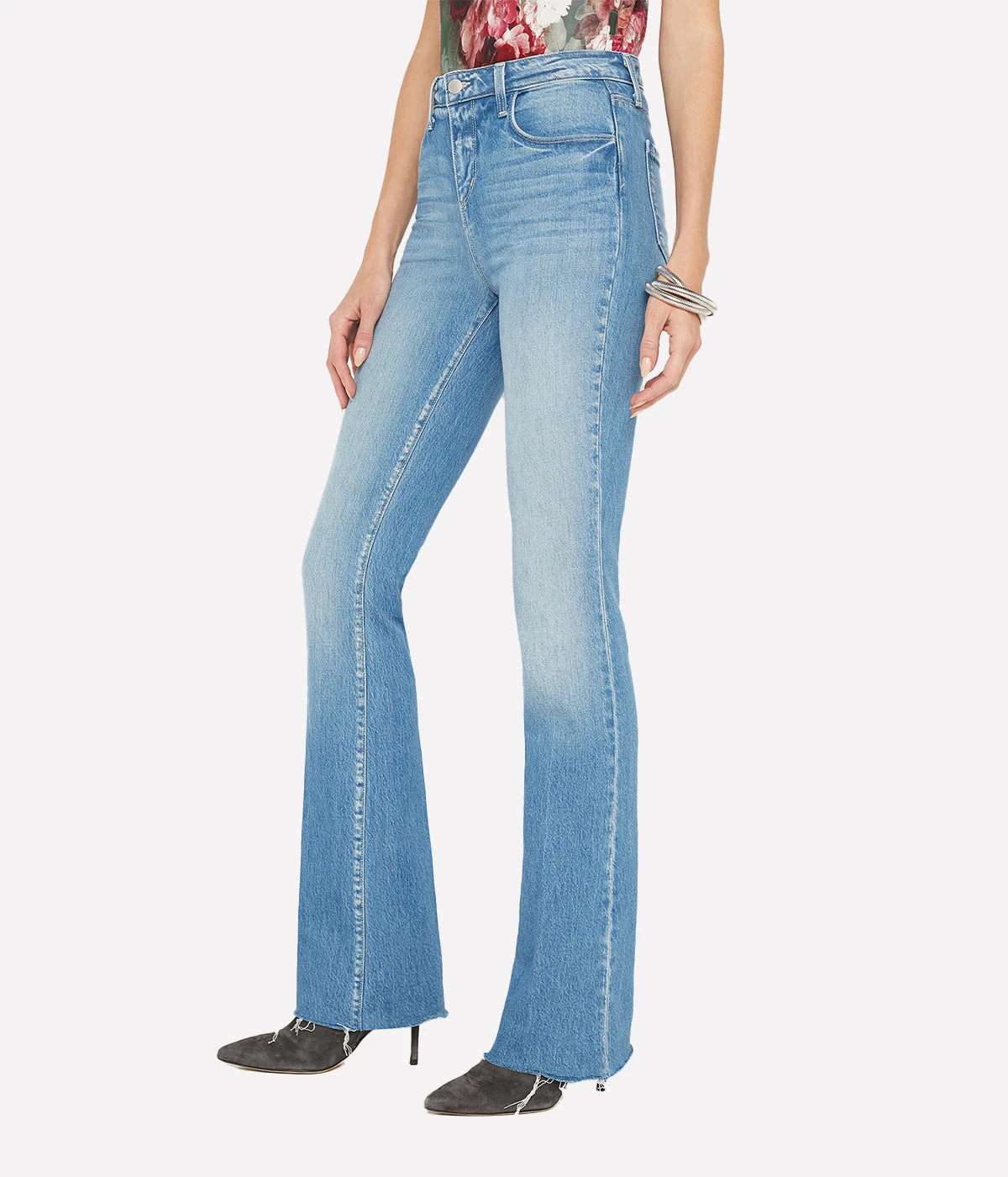Ruth H/R Straight Jean in Vista