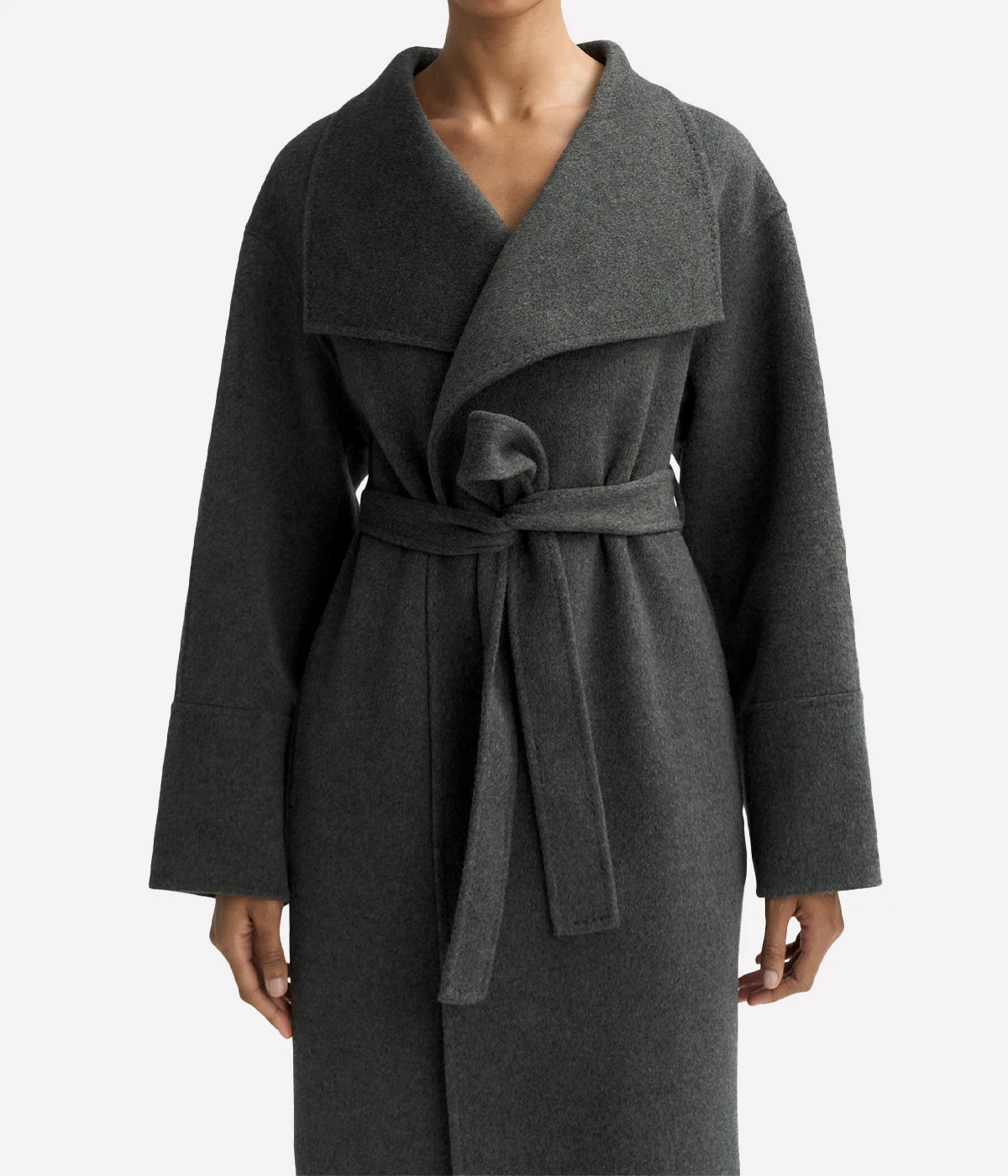 Long Coat in Dark Grey