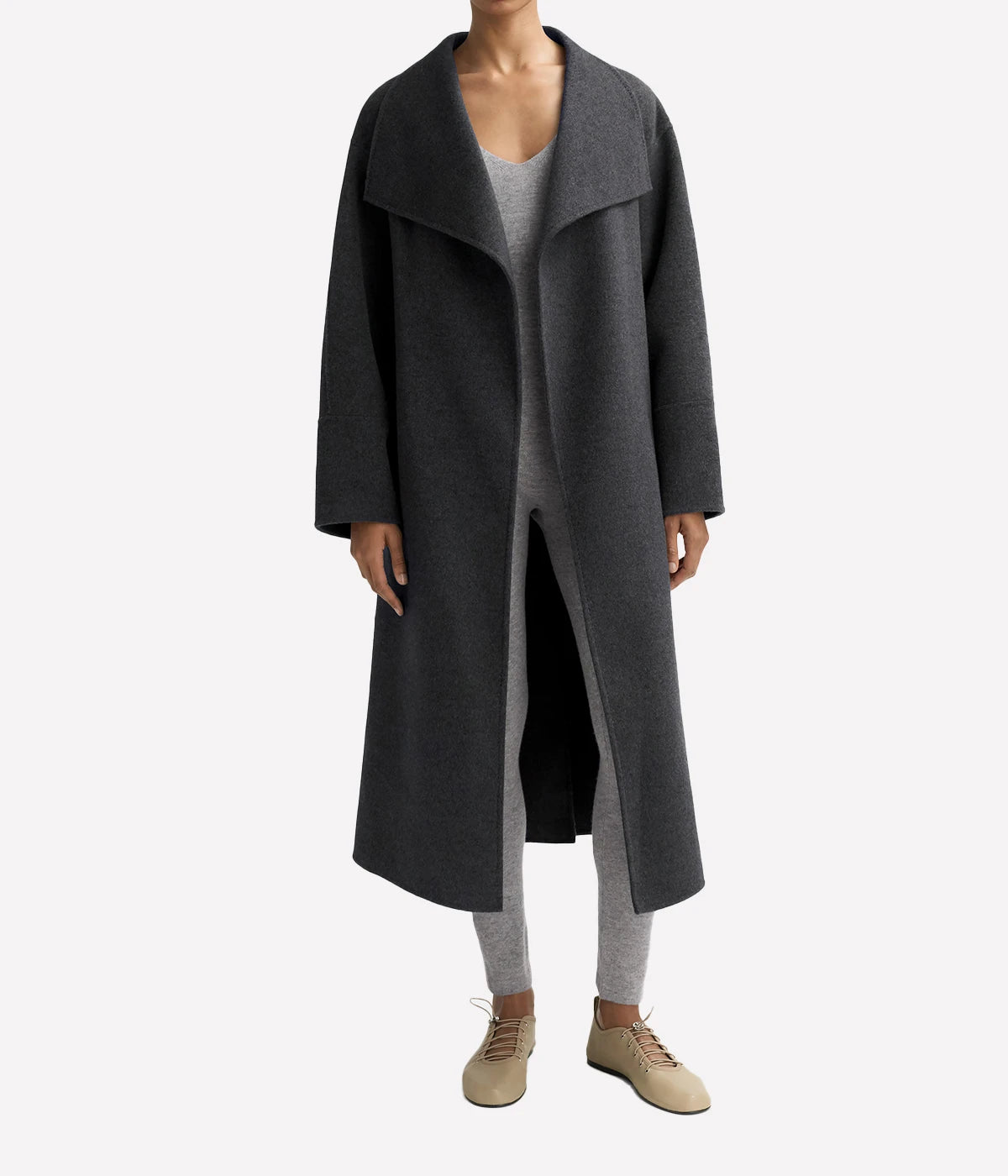 Long Coat in Dark Grey