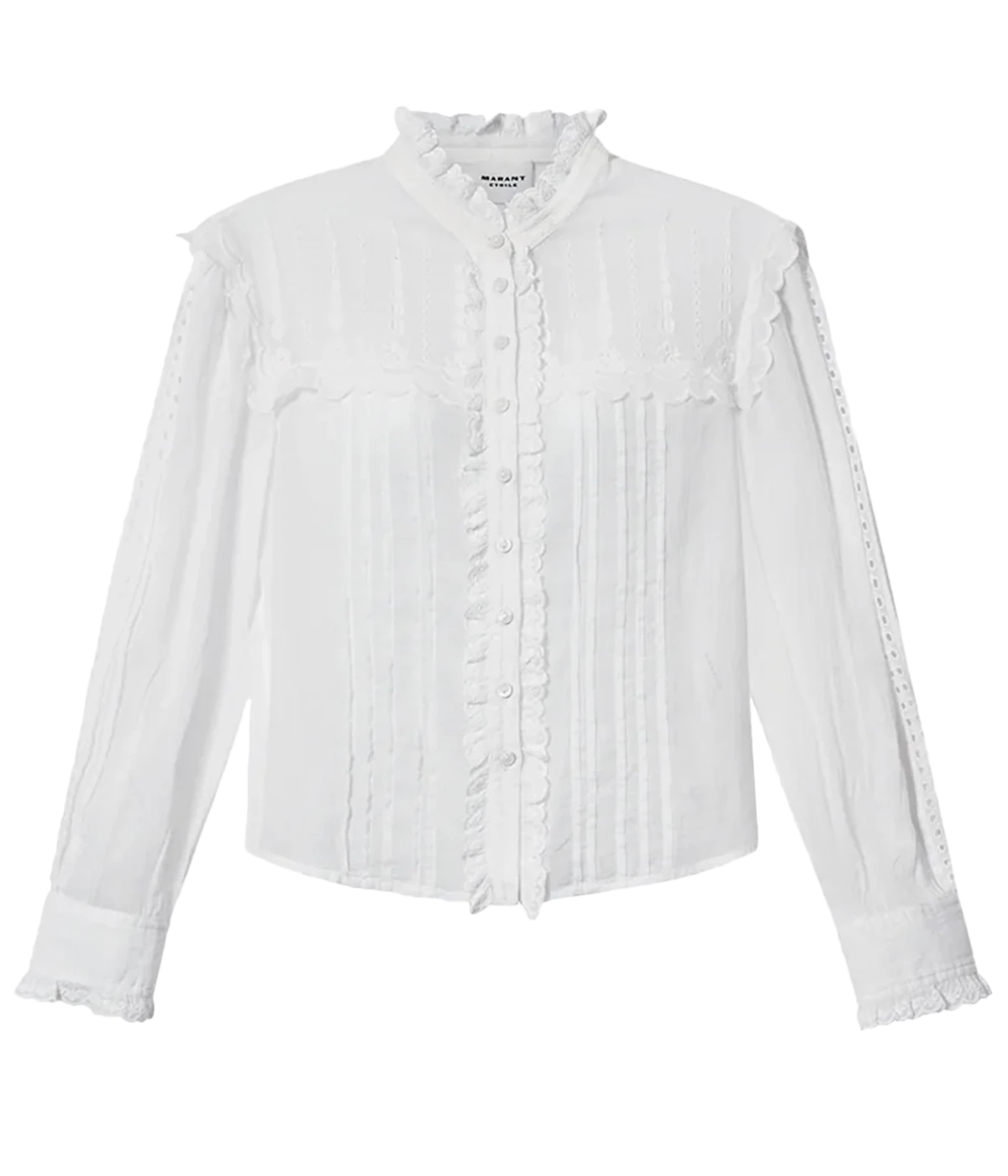 Lonzie Top In White