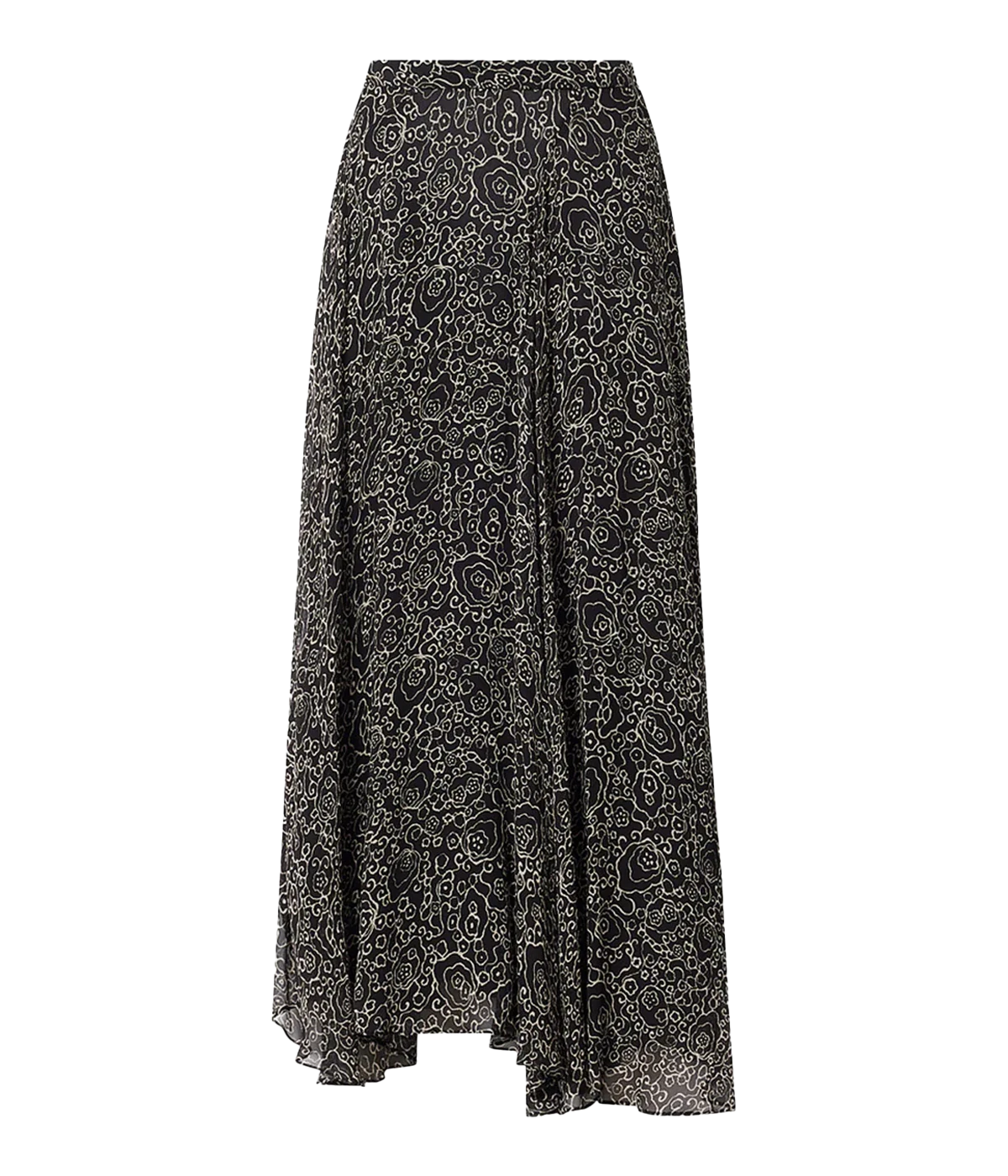 Lycia Skirt in Black Ecru