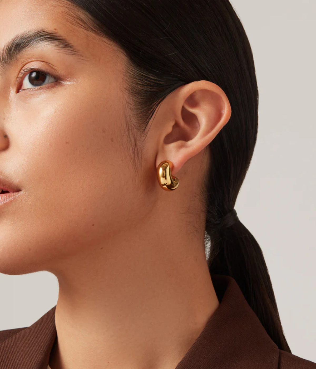 Medium Tome Hoop IN GOLD