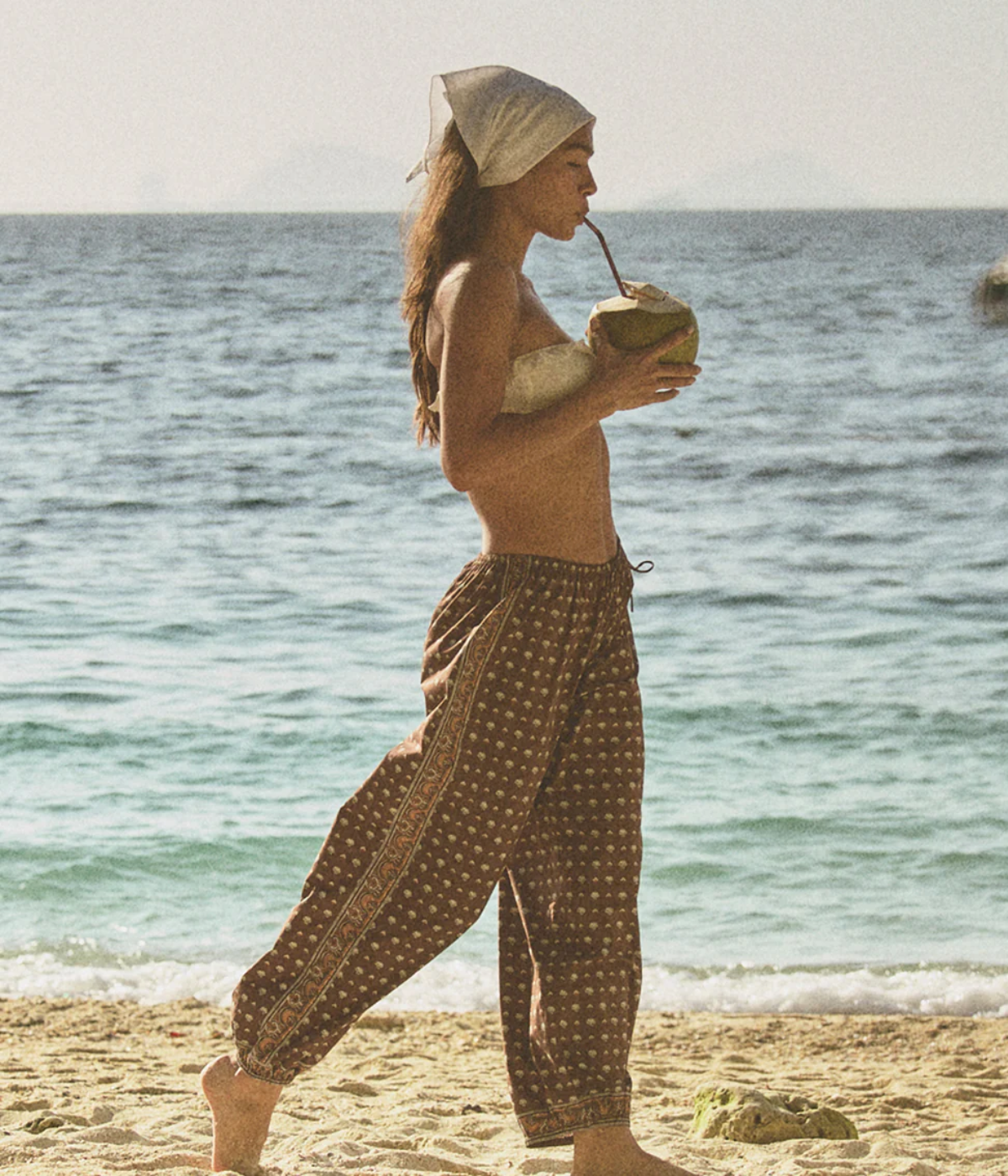 Yarrow Pant In Terre Foulard De La Mer