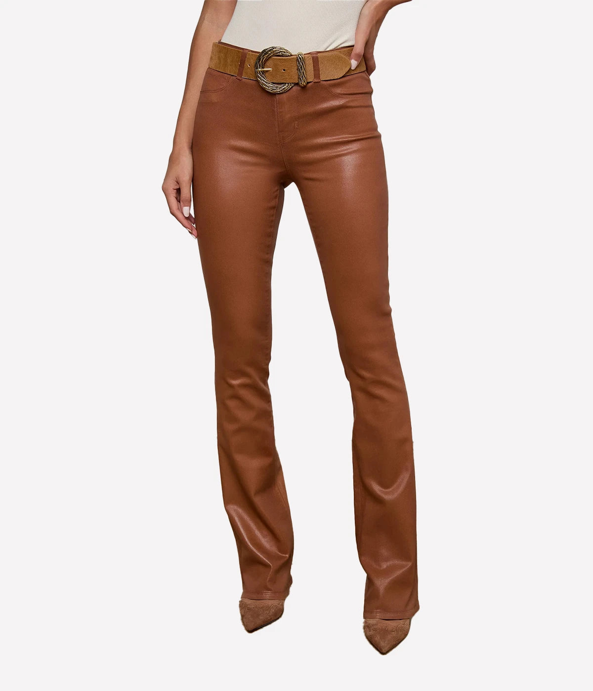 Selma H/R Sleek Baby Boot in Cognac Coated