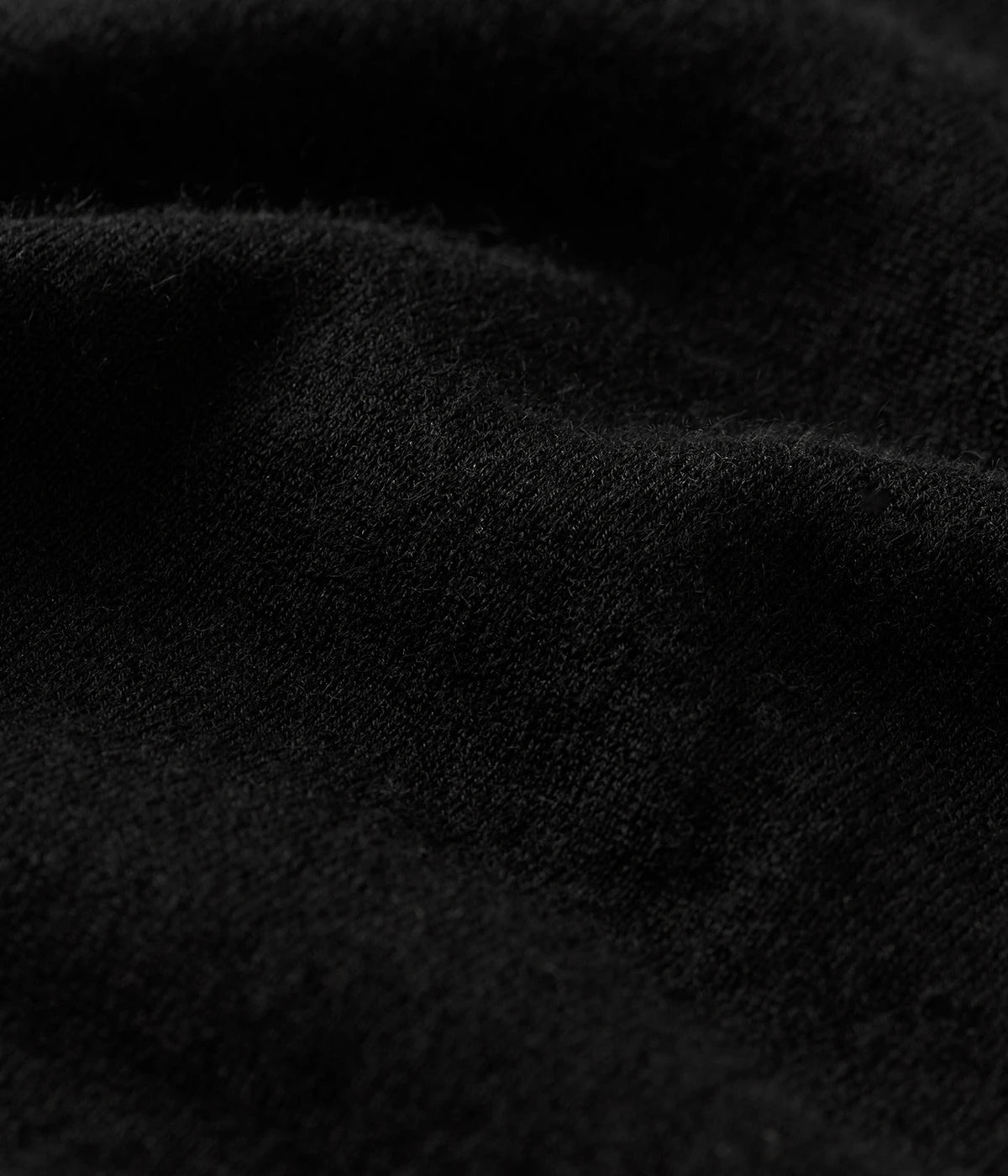 Soft Goat Featherlight Tank in Black – Close Up Detail