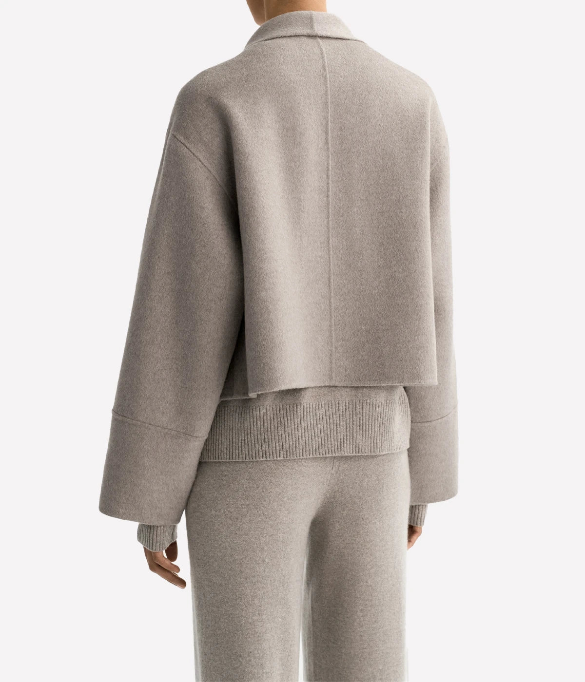 Short Coat in Greige