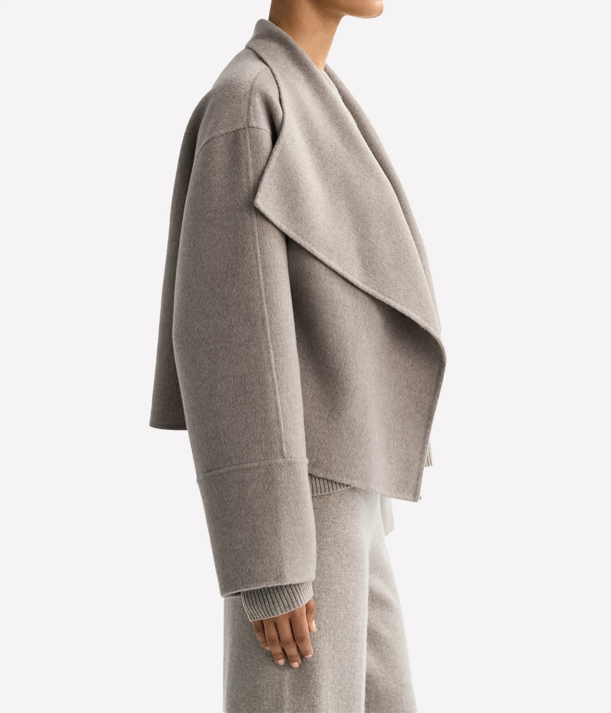 Short Coat in Greige