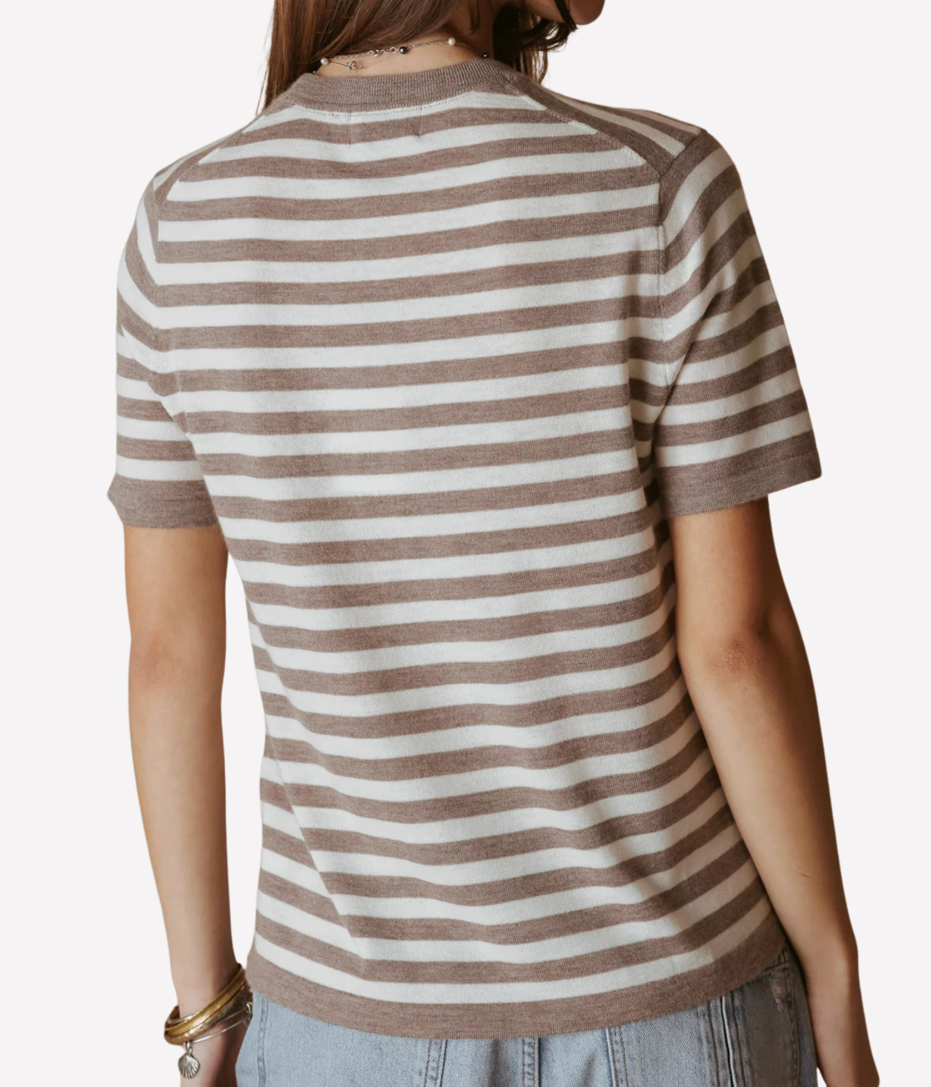 Janine Fine Pullover in Toasted Cloud