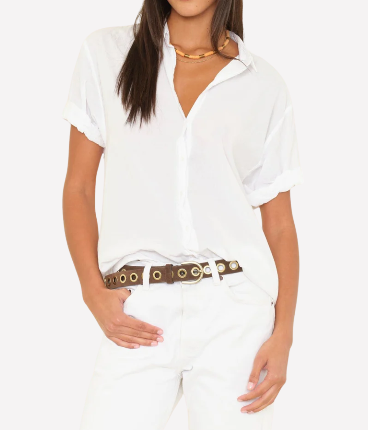 Channing Shirt in WHITE