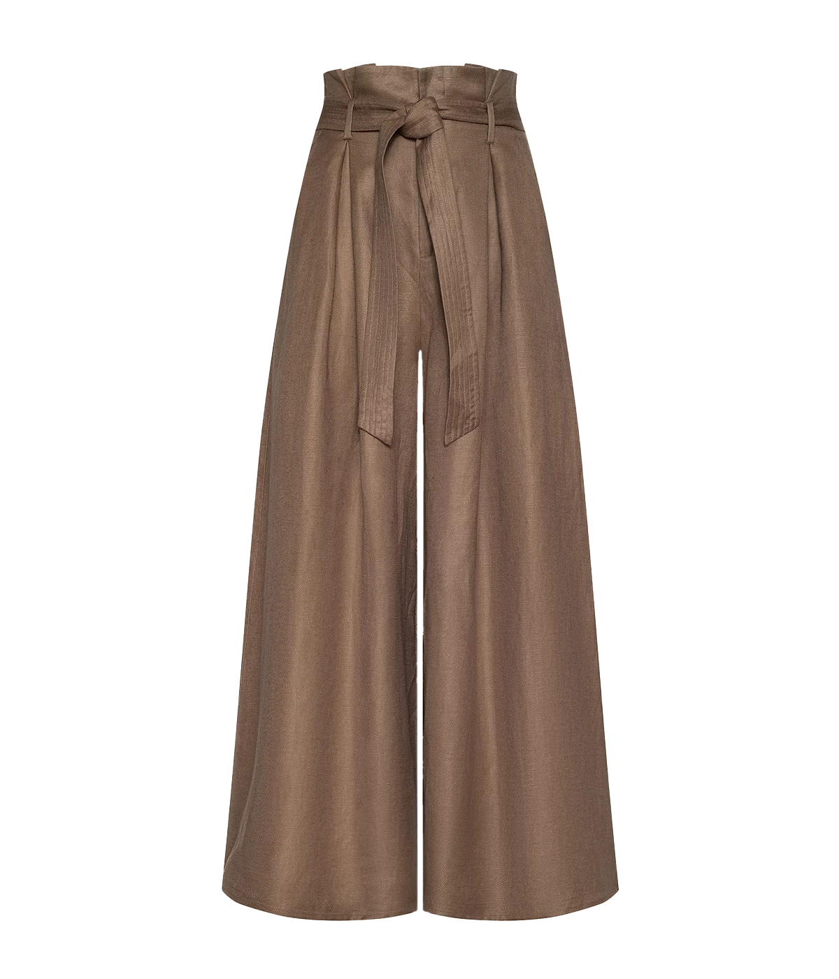 Lowen Paperbag Crop Pant in Barley