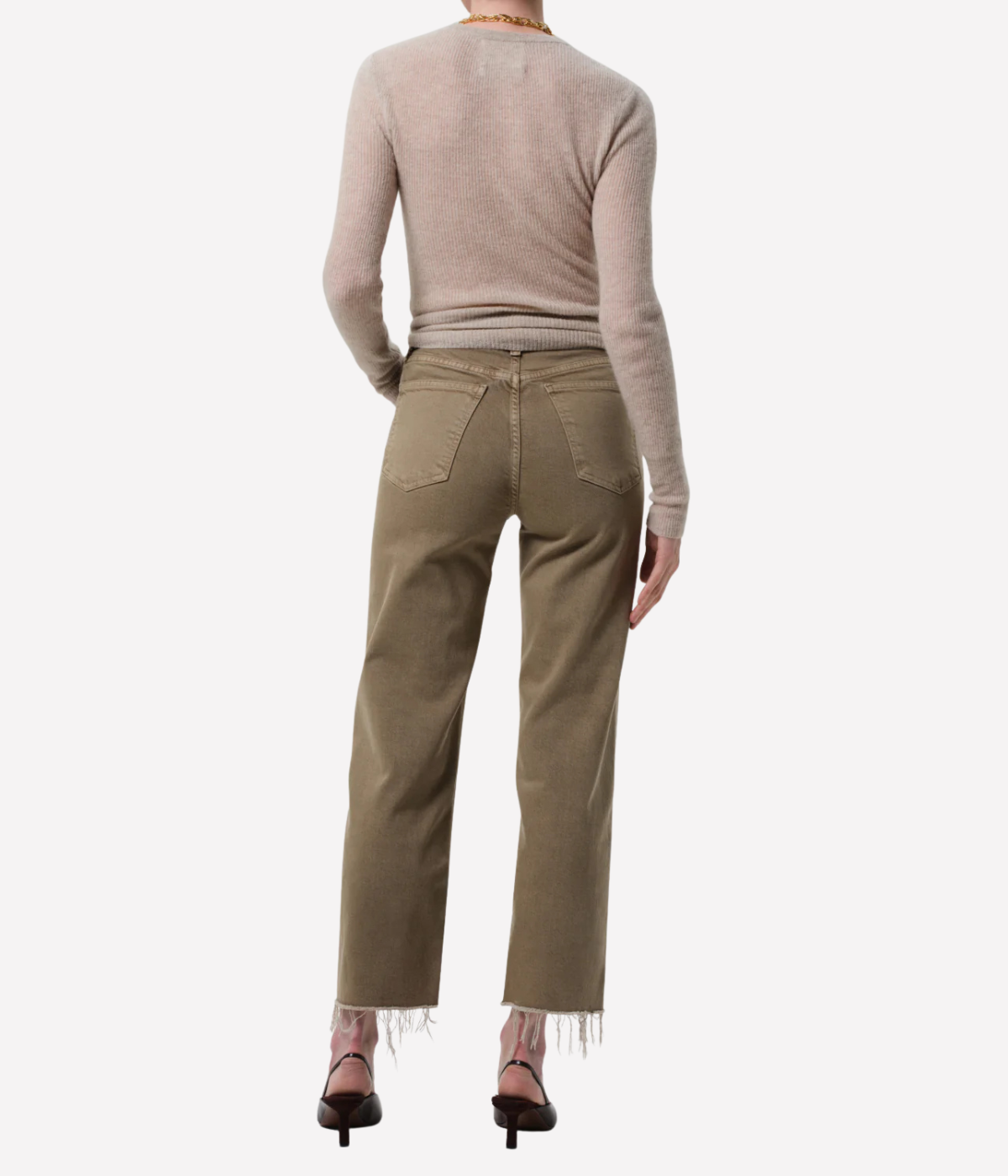 Palma Straight Jean in Bezal