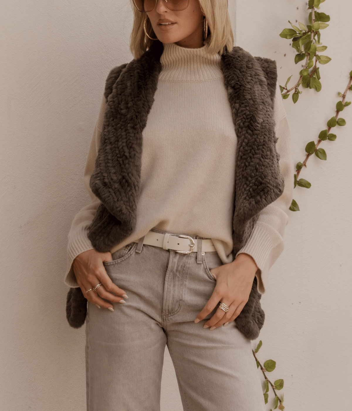 Gilet 50cm in Amazone