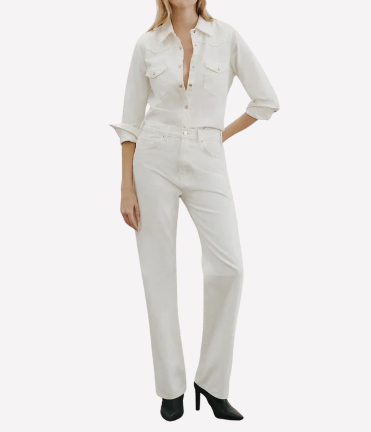 Travis Shirt in CREAM