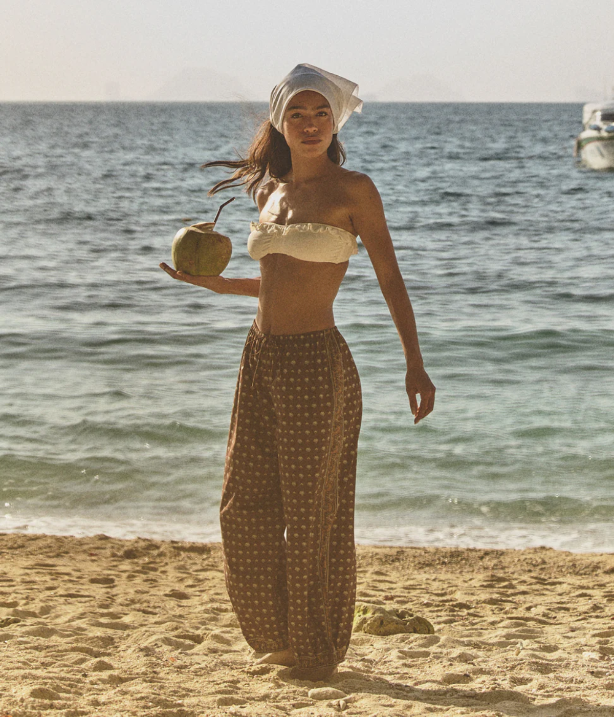Yarrow Pant In Terre Foulard De La Mer