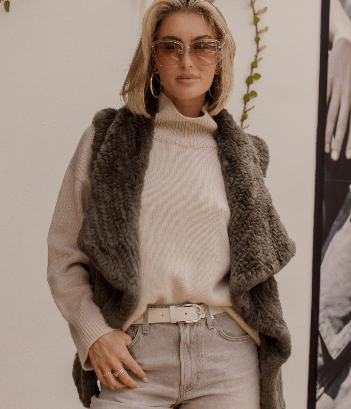 Gilet 50cm in Amazone