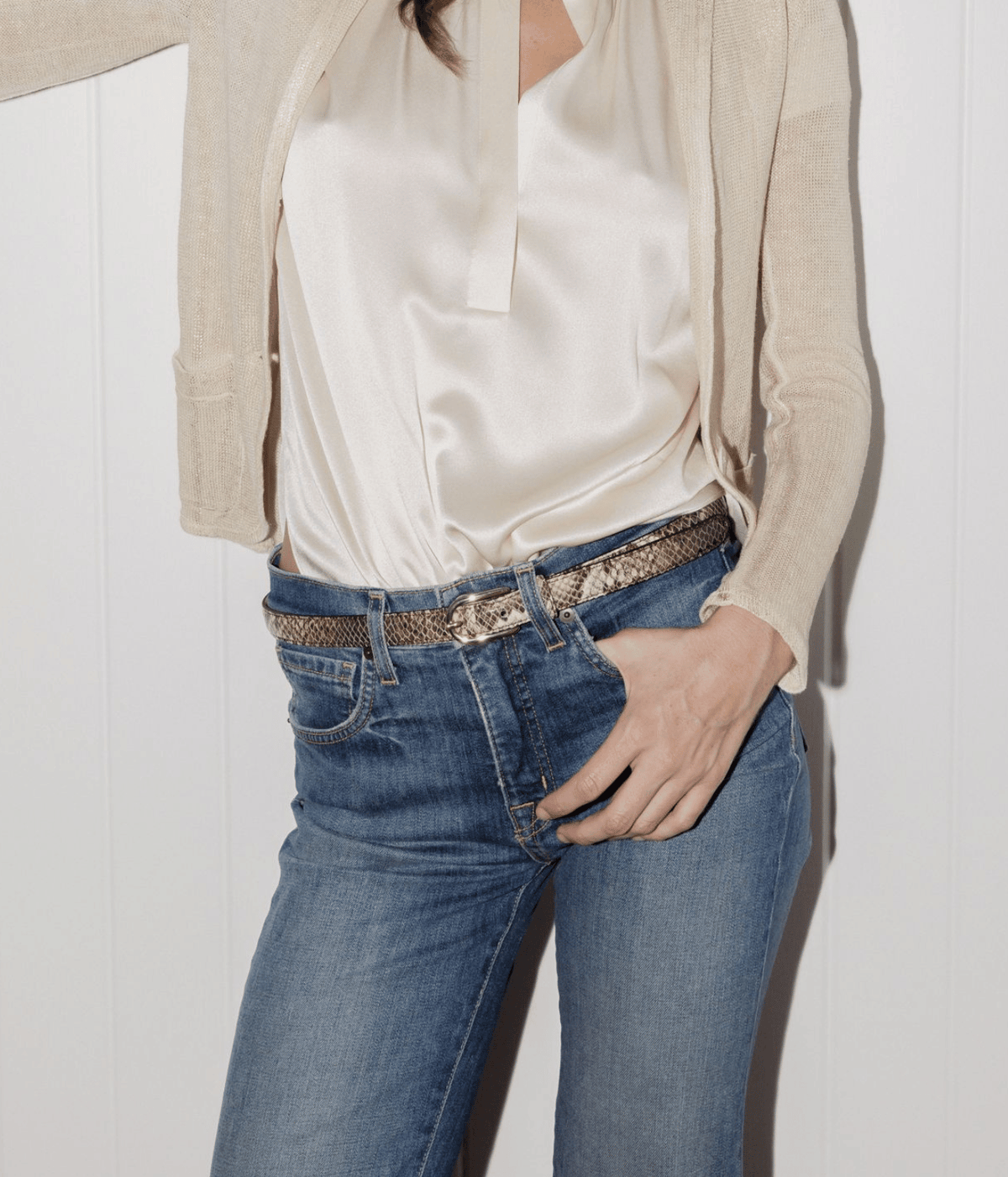 Monroe Belt In Brown