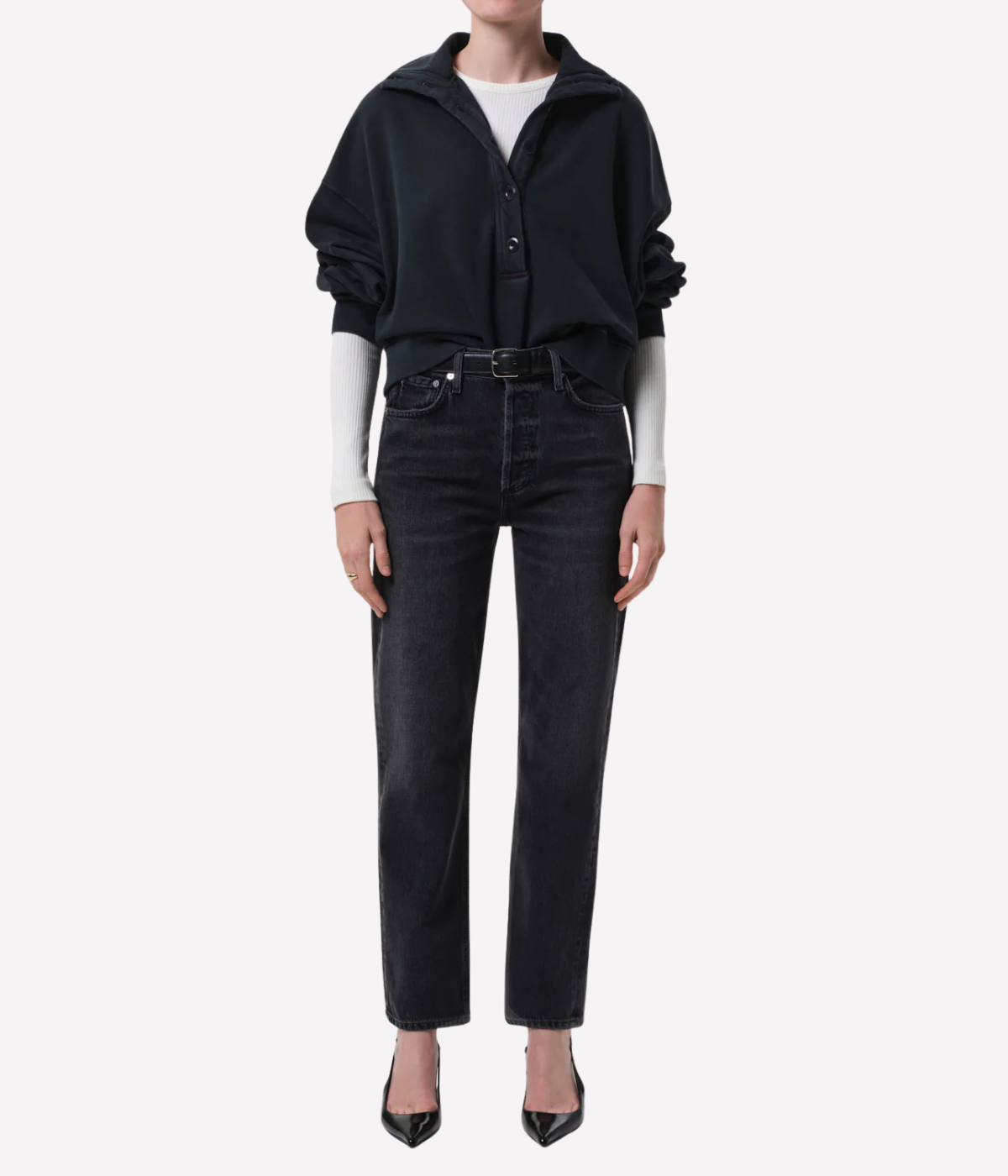 Blaine Jean in Vintage Black