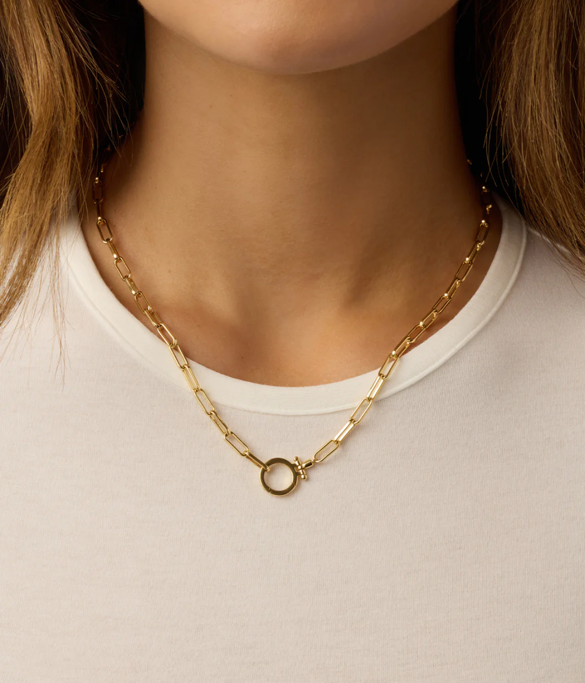 Parker Necklace in 18K Gold