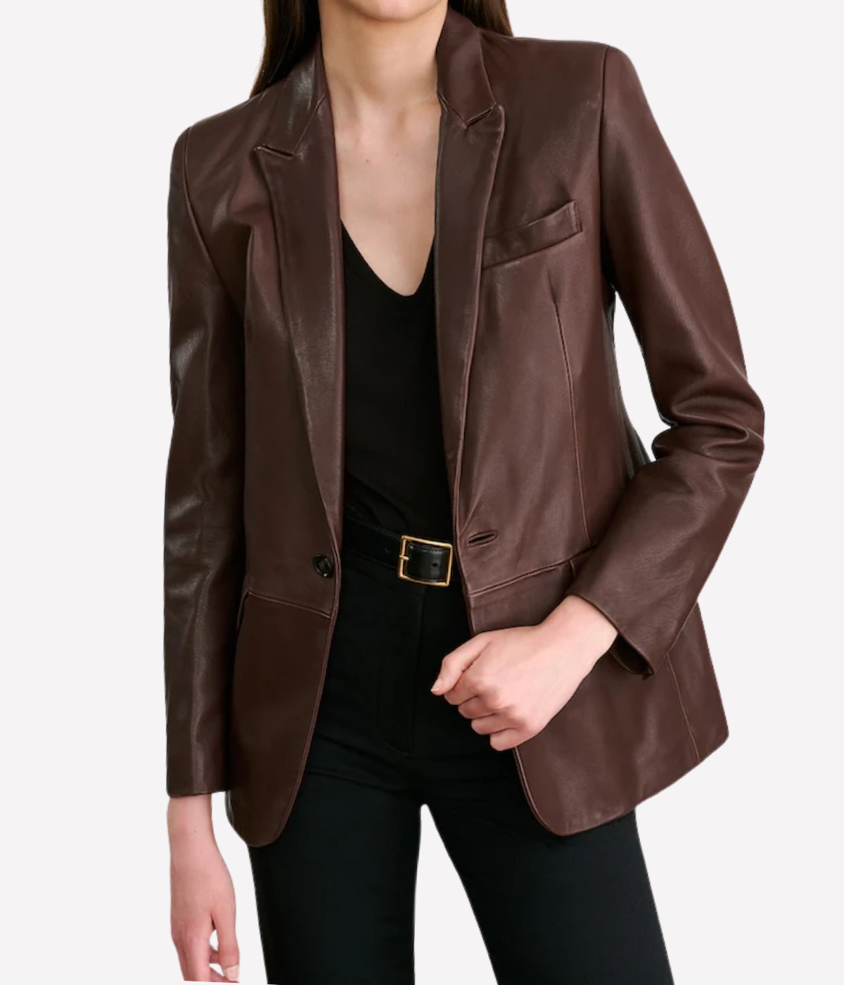 Belmonde Leather Tailored in Bordeaux