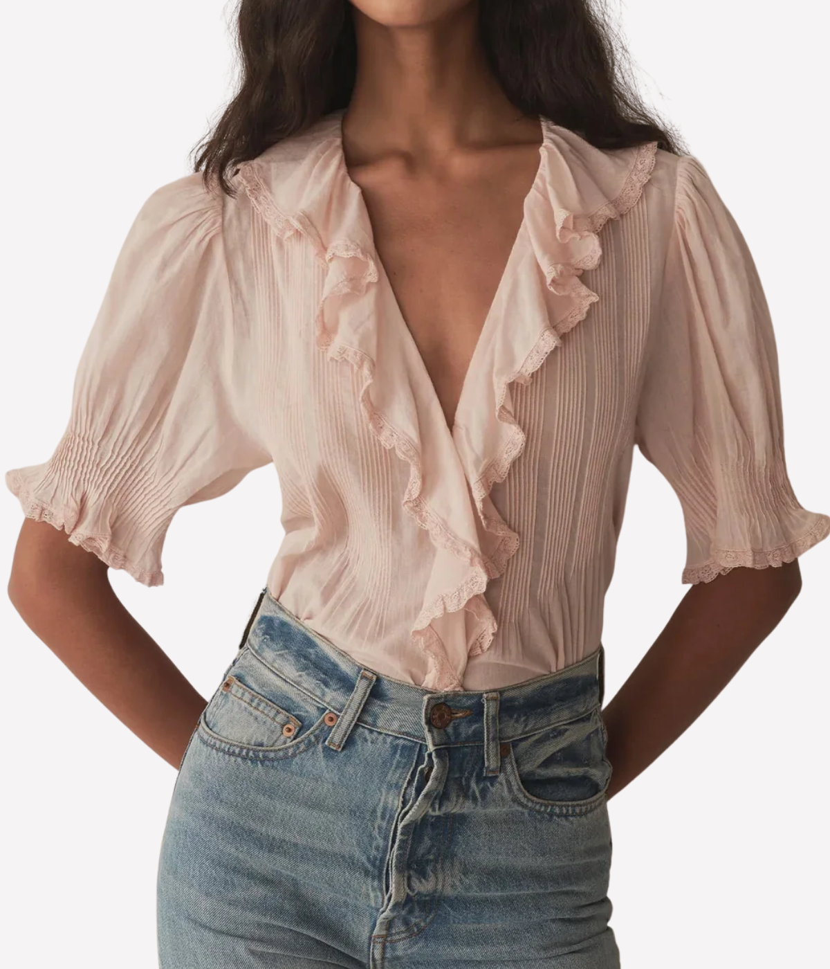 Henri Top in Blush