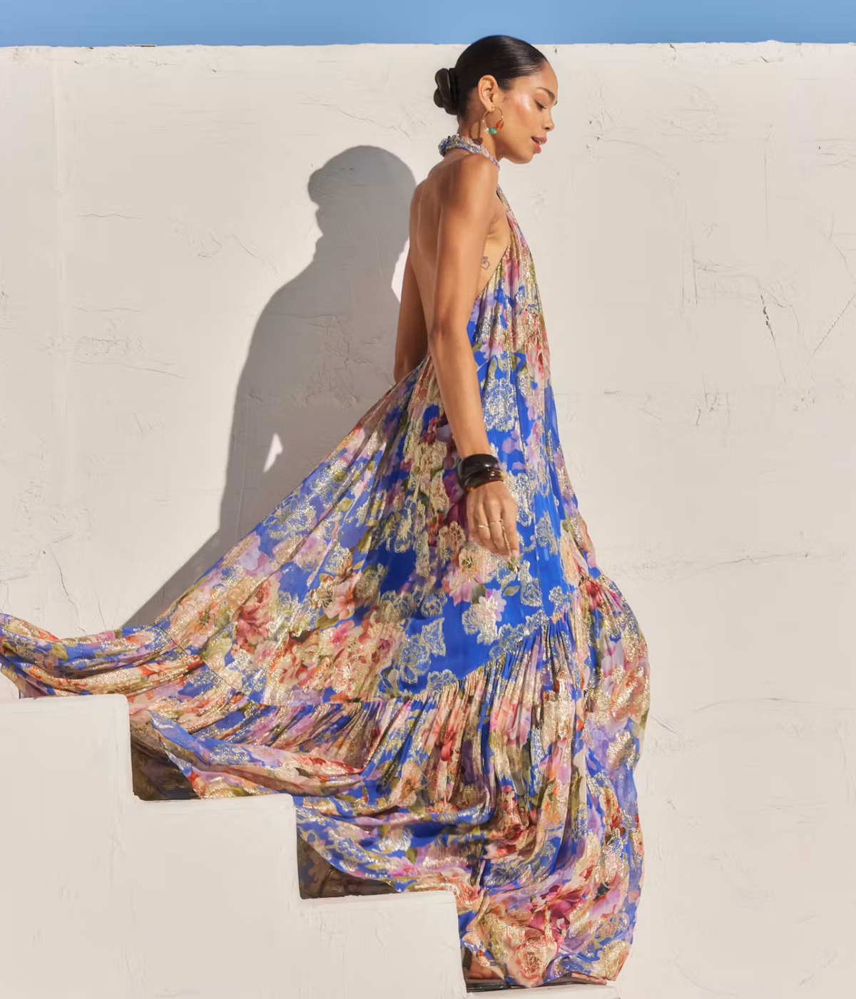 Maxi Dress In Blue