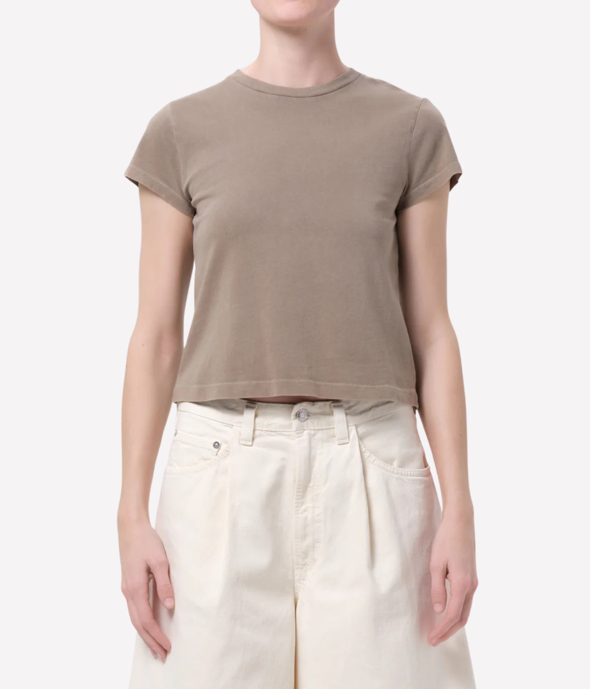 Adine Shrunken Tee in Trail