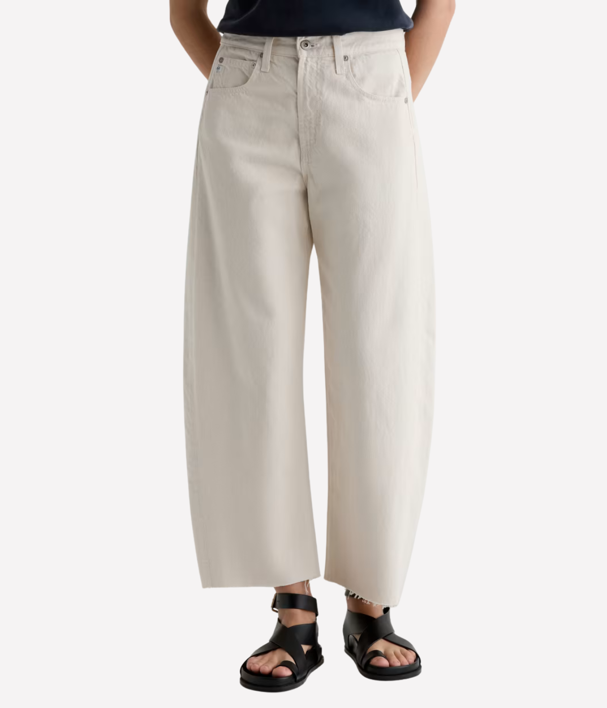 Hattie Crop Jean in Opal Stone